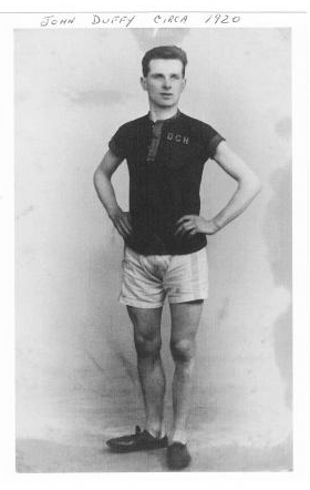 DCH athlete John Duffy (c1920)